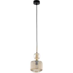 TK Lighting Sophia Cognac závesné svietidlo 1x10 W hnedá-jantárová 11038