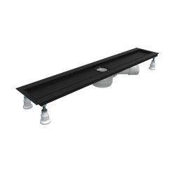 Schedline Regular Flow lineárny odtok 70 cm čierna SOLBSN-70080C