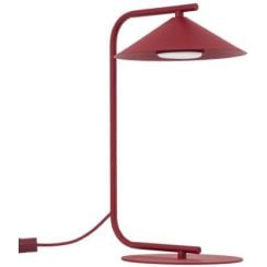 TK Lighting Lume stolová lampa 1x11 W bordová 16215