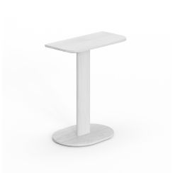Ravak dekoratívny stolík 48x57x29 cm dub biely X000001794