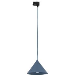 TK Lighting Tracer Cono lampa na koľajnicovú lištu 1x15 W modrá 11680
