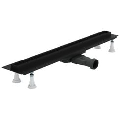 Schedline Slight Line Low Black lineárny odtok 60 cm čierna SOLPLB-60035LOW