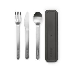 Brabantia Make & Take súprava príborov 18.5x4.5x2.1 cm sivá-oceľová 206641