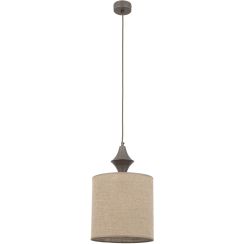 TK Lighting Amura závesné svietidlo 1x15 W hnedá 11438