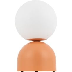 TK Lighting Miki stolová lampa 1x15 W koralová 11432