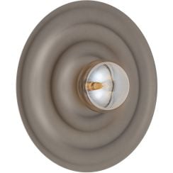 TK Lighting Onda nástenná lampa 1x8 W hnedá 11410