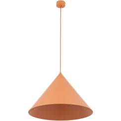 TK Lighting Cono závesné svietidlo 1x15 W lososová 11386