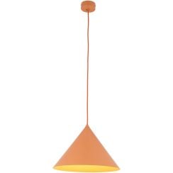 TK Lighting Cono závesné svietidlo 1x15 W lososová 11385