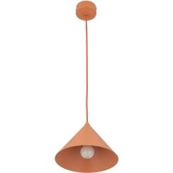 TK Lighting Cono závesné svietidlo 1x15 W lososová 11383