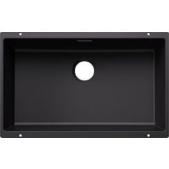 Blanco Subline 700-U granitový drez 70x40 cm čierna 527802