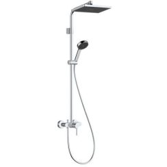 Hansgrohe Activera Q sprchová súprava nástenná s dažďovou sprchou chrómová 28747000