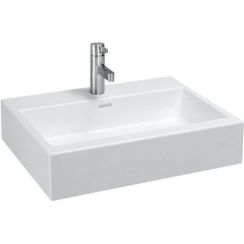 Laufen Living City umývadlo 60x46 cm obdĺžnik klasické umývadlo-pultové umývadlo biela lesklá H8174340001041