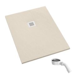 Schedpol Kalait Cashmere Stone obdĺžniková sprchová vanička 130x100 cm béžová 3.3126/PK/ST-M2