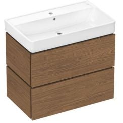 Hansgrohe Xilesa E umývadlo so skrinkou 80 cm dub 54397550