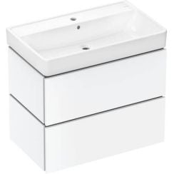 Hansgrohe Xilesa E umývadlo so skrinkou 80 cm biela 54397700