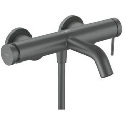 Hansgrohe Tecturis S vaňová/sprchová batéria nástenná čierna 73422340
