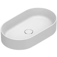Catalano Zero umývadlo 60x35 cm oválny pultové umývadlo biela lesklá 0122600021