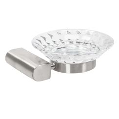 Rea Cristal mydlovnička nástenné oceľová REA-77042