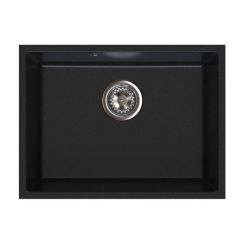 Ferro Stampo granitový drez 54x40 cm sivá/grafitová/ónyxová DRGS1-U/40/54BA