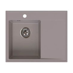 Ferro Stampo granitový drez 60x50 cm hnedá DRGS-L/50/60TU