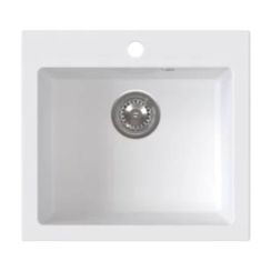 Ferro Stampo granitový drez 49x45 cm biela DRGS1/45/49WH