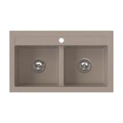 Ferro Stampo granitový drez 75x45 cm béžová DRGS2/45/75SA