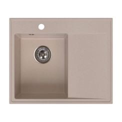 Ferro Stampo granitový drez 60x50 cm béžová DRGS-L/50/60SA
