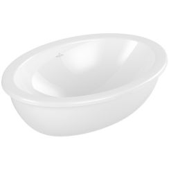Villeroy & Boch Loop & Friends umývadlo 56x38 cm oválny podpultové umývadlo biela lesklá 4A550101