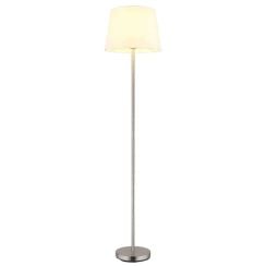Globo Lighting Joris stojaca lampa 1x40 W biela-niklová 40100101