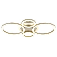 Globo Lighting Loretta stropné svietidlo 4x40 W hnedá 48039-40CO