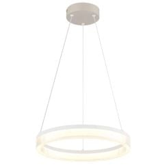 Globo Lighting Zara závesné svietidlo 1x16 W biela-piesková 48046H