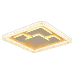 Globo Lighting Loraine stropné svietidlo 5x40 W biela-priehľadná 48476-40