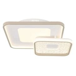 Globo Lighting Mosaiko stropné svietidlo 2x48 W biela 48097-48