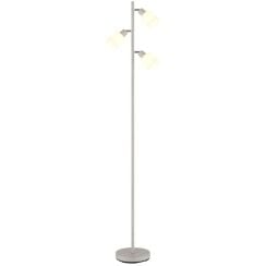 Globo Lighting Trent stojaca lampa 1x25 W biela-piesková 54114-3S