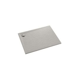 Schedpol Etrusco Cement Stone obdĺžniková sprchová vanička 110x80 cm cementová 3.473/CT/ST