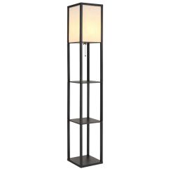 Globo Lighting Tabitha stojaca lampa 1x60 W čierna 58611S