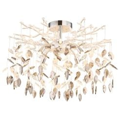 Globo Lighting Danna stropné svietidlo x8 W chrómová-dymová 64133-8D