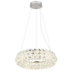 Globo Lighting Diann závesné svietidlo x50 W chrómová-priehľadná 64140H