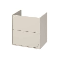 Cersanit Crea II skrinka 59.4x44.7x62.1 cm závesná kúpeľňová skrinka pod umývadlo béžová S1058-025