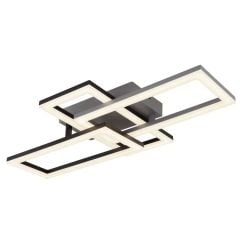 Globo Lighting Sapena stropné svietidlo 3x24 W biela-čierna 67328-24OC