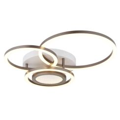 Globo Lighting Randell stropné svietidlo 4x40 W biela-béžová 67370-40