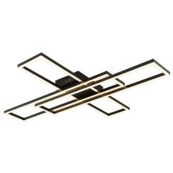 Globo Lighting Tatjana stropné svietidlo 3x55 W čierna 67363-55