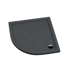 Schedpol Caspar Grey Stone polkruhová sprchová vanička 80x80 cm sivá 3.263/S/ST