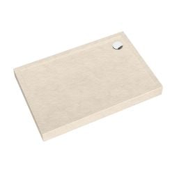 Schedpol Caspar New Cashmere Stone obdĺžniková sprchová vanička 120x80 cm béžová 3.2333/PK/ST