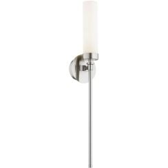 Argon Preston nástenná lampa 1x7 W biela-niklová 8979