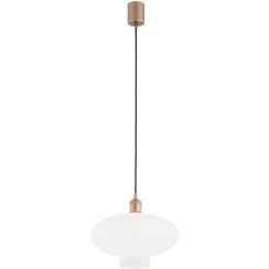 Argon Tresco závesné svietidlo 5x15 W medená-opálová 8980