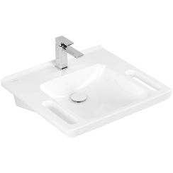 Villeroy & Boch ViCare umývadlo 60x55 cm obdĺžnik klasické umývadlo biela lesklá 4A6861R1