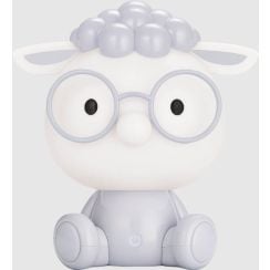 Zuma Line Sheep detská nočná lampa 1x3 W sivá KDR-612-GR