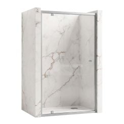Rea Primo Swing sprchové dvere 80 cm výklopné chróm lesklá/priehľadné sklo REA-K2563