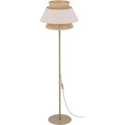 TK Lighting Kalum stojaca lampa 1x15 W béžová 16223